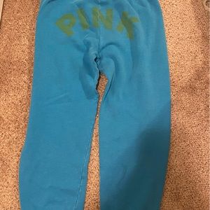 Blue sweat pj pants